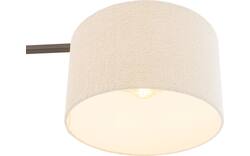Goossens vloerlamp malmo bruin metaal - 8252127-{merk}-malmo-naar-boven-en-beneden-e27-max-18-watt-01